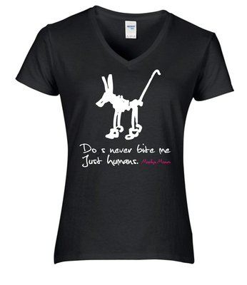 DAMES T-SHIRT ZWART